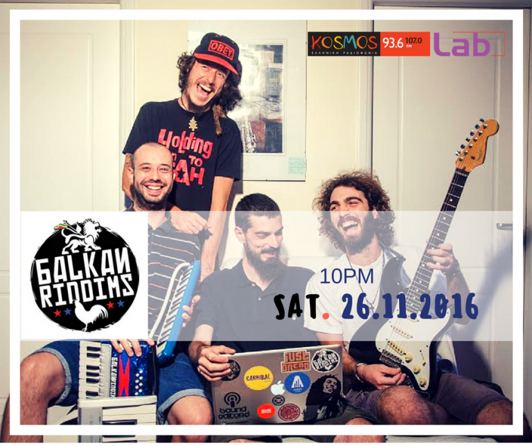Listen to Balkan Riddims mixset @ Kosmos Lab 23.07.16