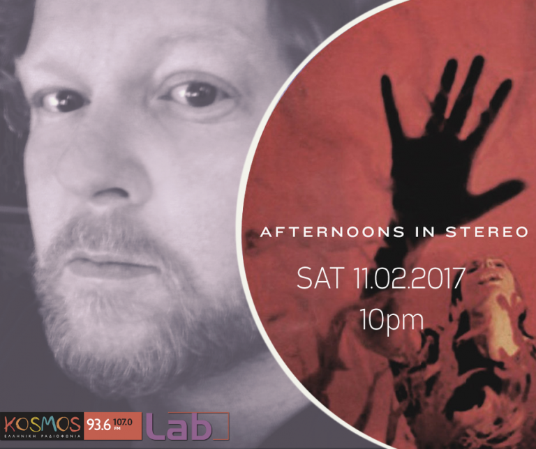 Listen to Greg Vickers Afternoons In Stereo @ Kosmos Lab 11.02.17