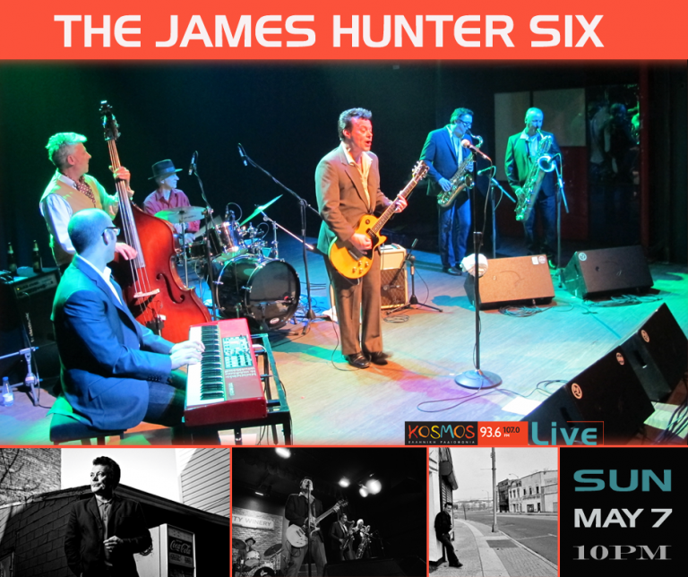 Listen to The James Hunter Six @ Kosmos Live 07.05.17