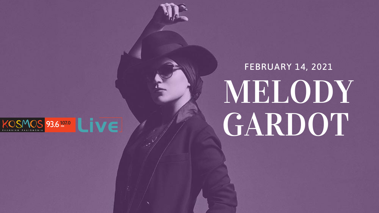 Ακούστε το live της Melody Gardot (w/ Radio France Philharmonic Orchestra) από το Παρίσι (Μεταδόθηκε 14.02.2021)