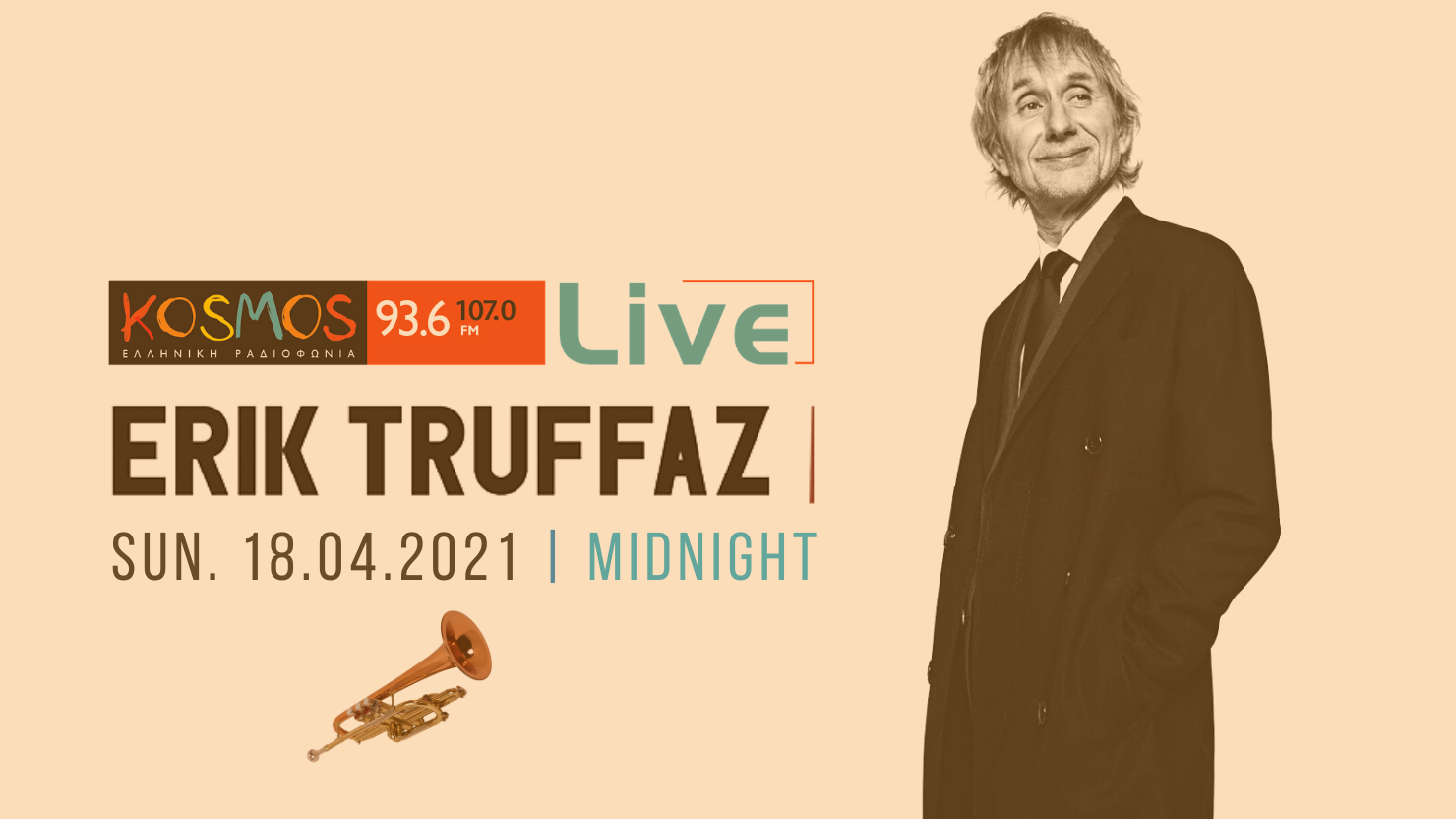 Ακούστε το live  του Erik Truffaz από το φεστιβάλ Label Suisse, της Λωζάνης (Μεταδόθηκε: 18.04.2021)
