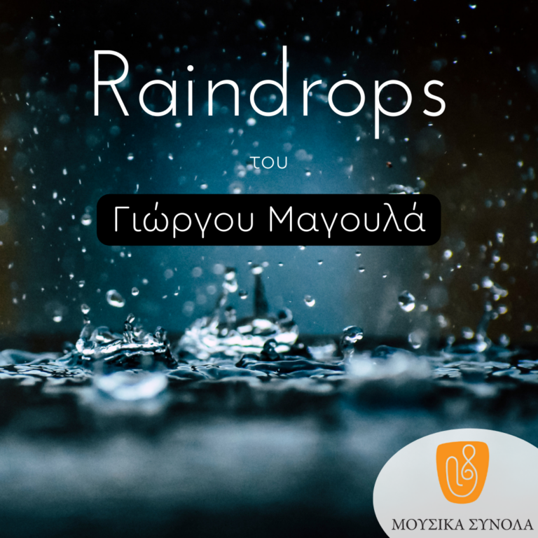 Μουσικά Σύνολα της ΕΡΤ: Raindrops: Elegy του Γιώργου Μαγουλά