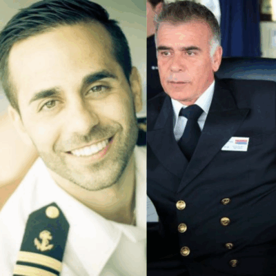 Οι καπετάνιοι Γιάννης και Γιώργος Μπουρμπουτζόγλου, πατέρας και γιος, στις «Καλές Θάλασσες» | 17.09.2025