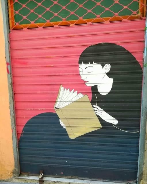 book streetart