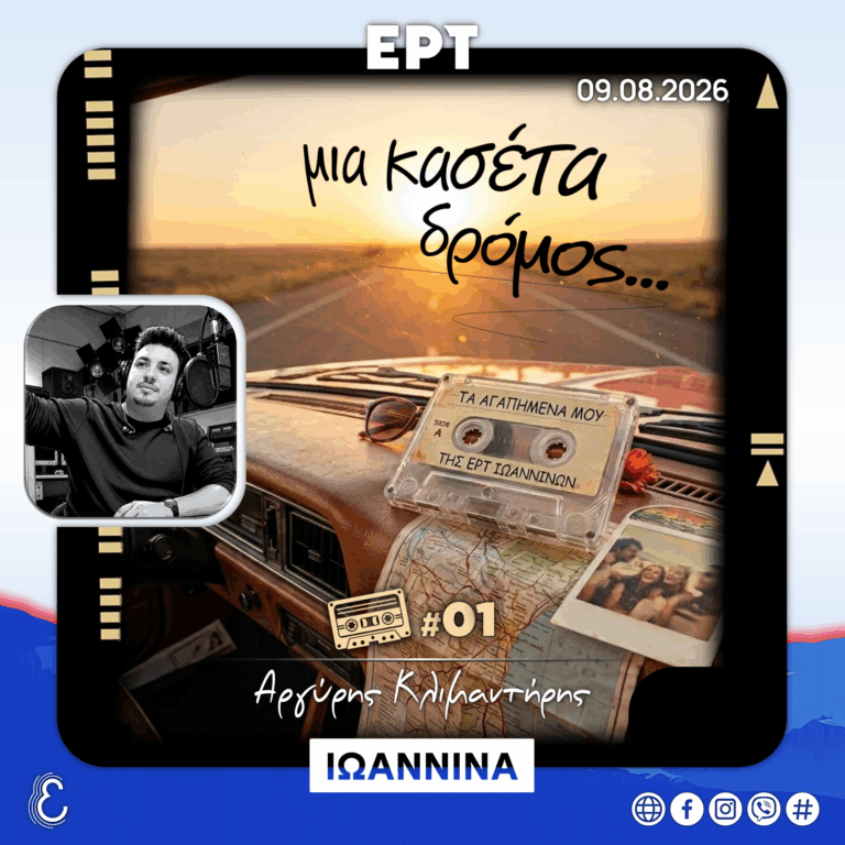 Μια κασέτα δρόμος… #01 – Αργύρης Κλιμαντήρης | 09.08.2026