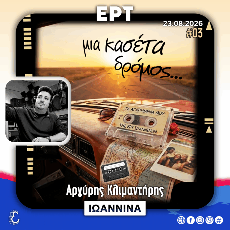 Μια κασέτα δρόμος… #03 – Αργύρης Κλιμαντήρης | 23.08.2026