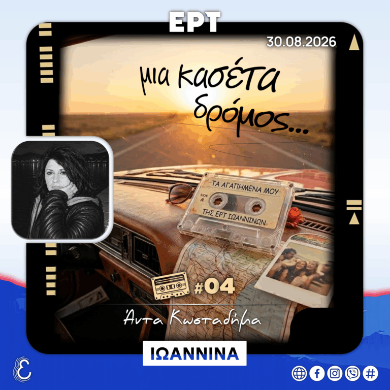 Μια κασέτα δρόμος… #04 – Άντα Κωσταδήμα | 30.08.2026